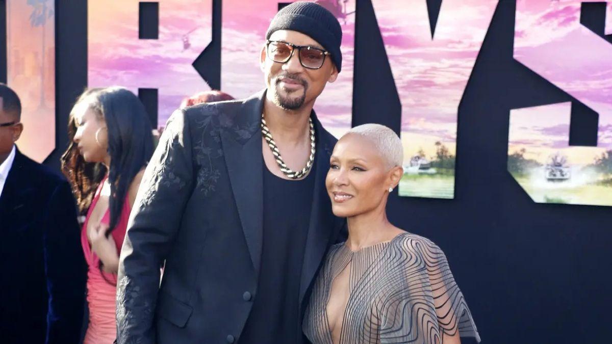 Photo of Jada Pinkett Smith and Will Smith separated in 2016.