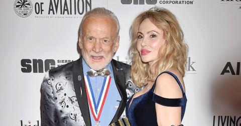 Photo of Buzz Aldrin and Anca Faur