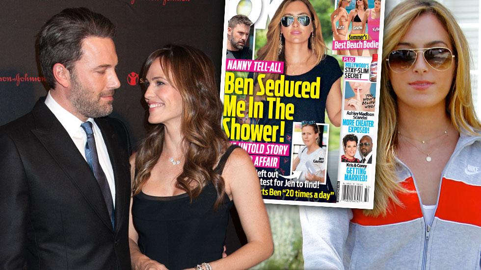 Christine ouzounian ben affleck nanny tell all book affair