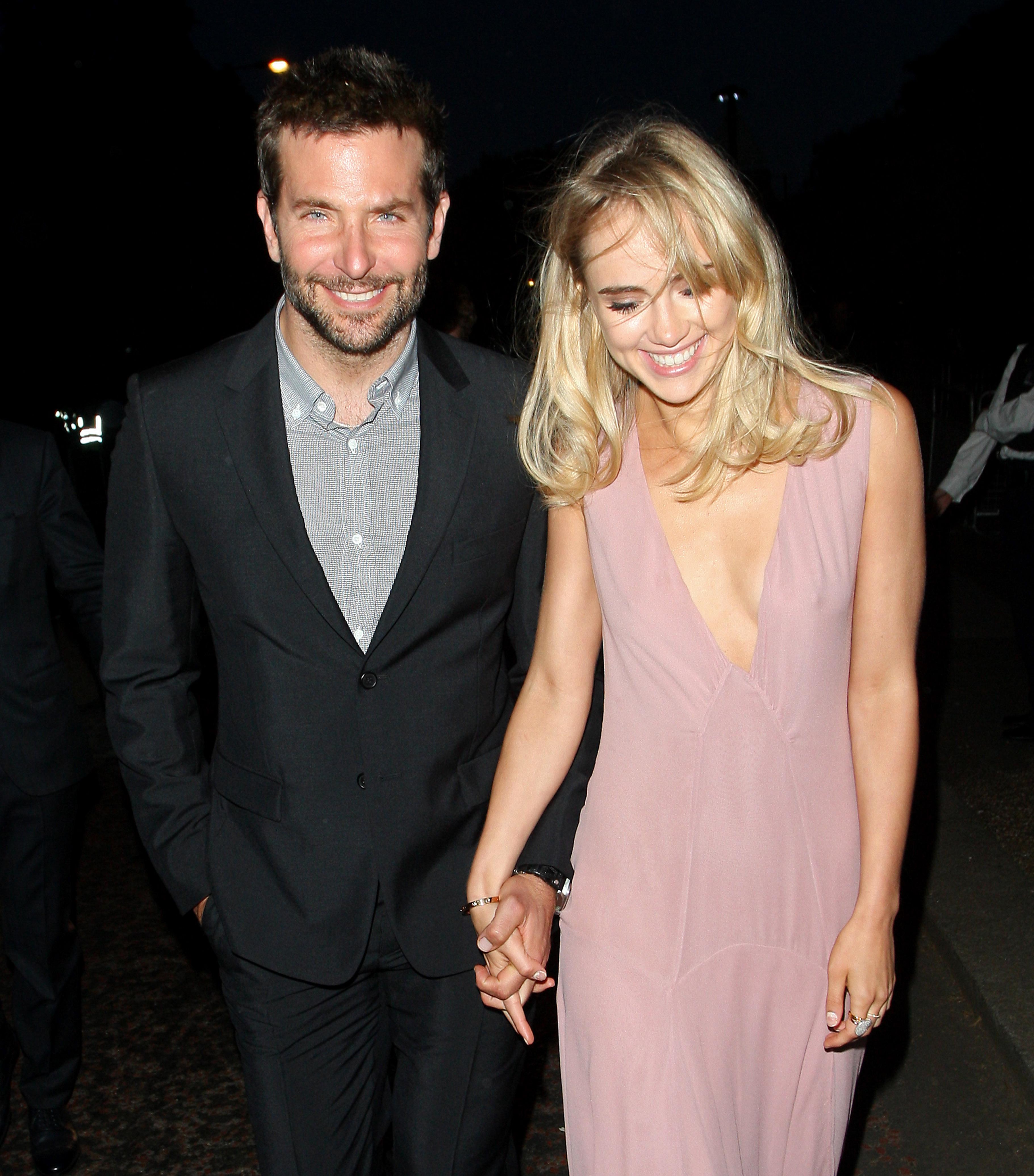 Bradley Cooper and Suki Waterhouse at the Serpentine Gallery in London