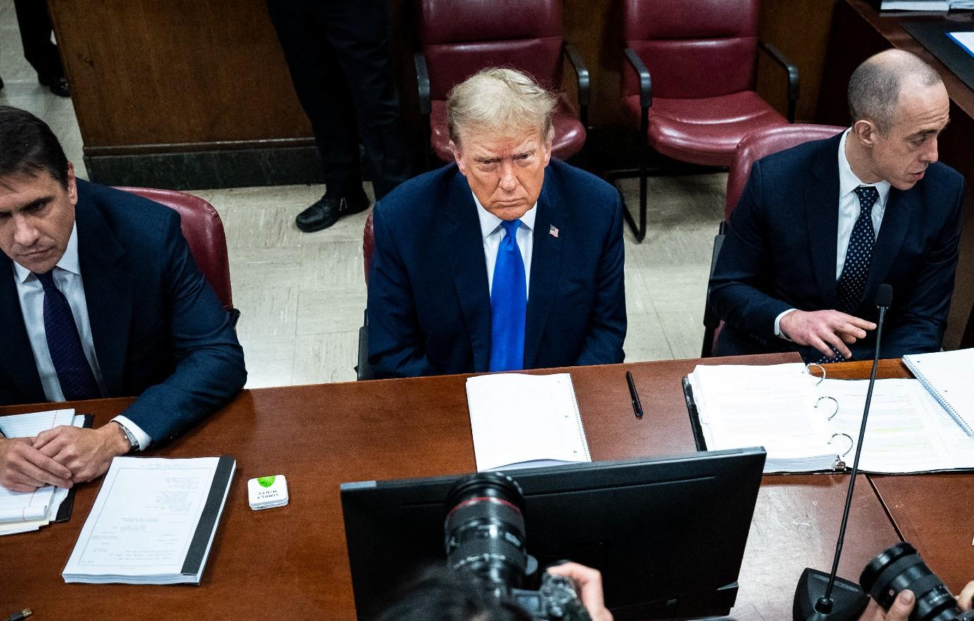 Donald Trump Caught Sleeping In Court For A Third Time