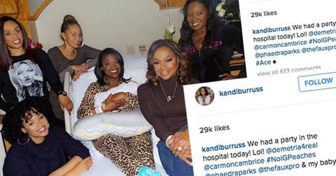 Kandi burruss phaedra parks reconcile feud