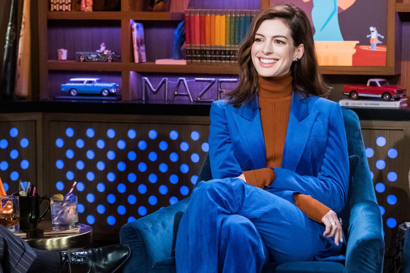 Anne Hathaway Appears On 'WWHL'