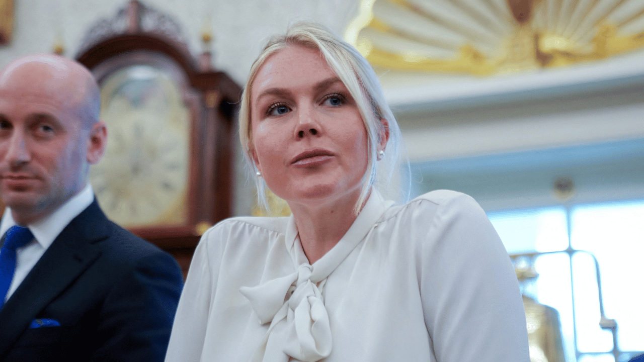 photo of Karoline Leavitt stepped down from her role in August to focus on her children.