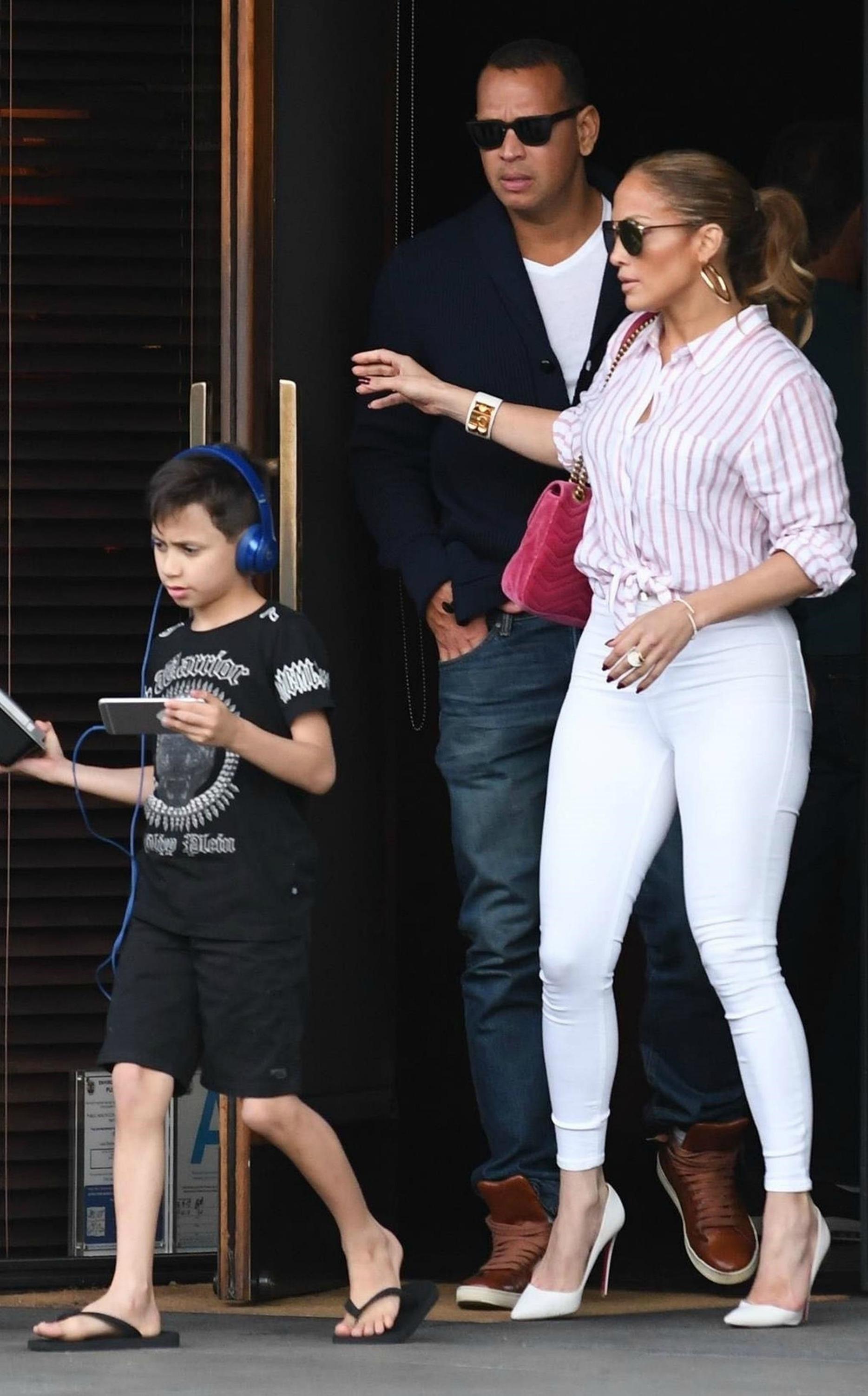 alex rodriguez jennifer lopez kids pics 06