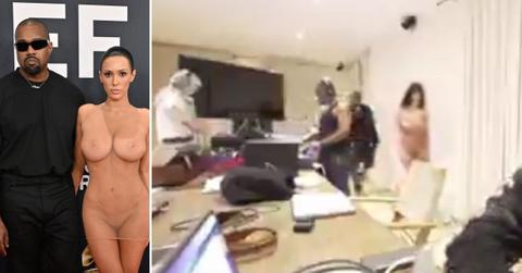 photo of Kanye West and Bianca Censori