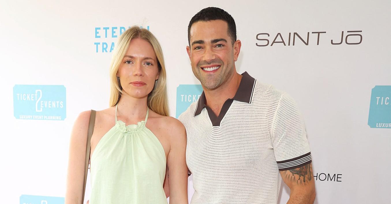 Photo of Jesse Metcalfe and Helene Immel at Jill Zarin's Luxury Luncheon. 