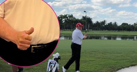 Composite photo of Donald Trump.