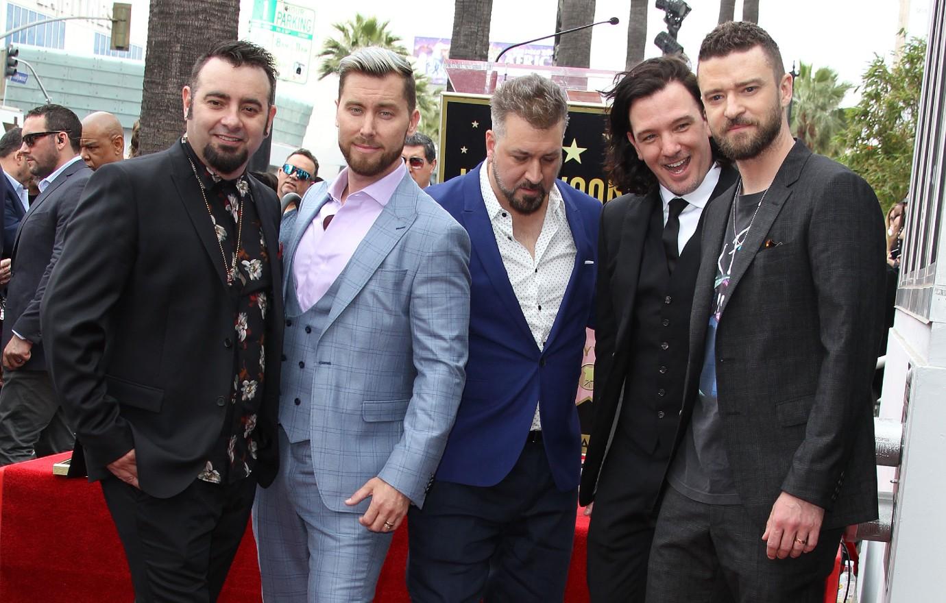 Mini *NSYNC Reunion! Joey Fatone's Daughter Poses with Justin Timberlake