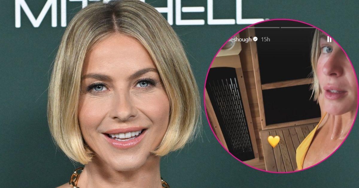 julianne hough yellow bikini