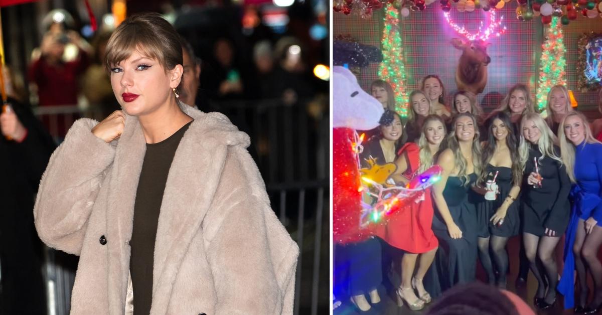 Photo of Taylor Swift and Kansas City Cheifs WAGs