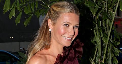 Gwyneth Paltrow is seen arriving to her black tie event