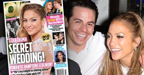 Jennifer lopez casper smart secret wedding