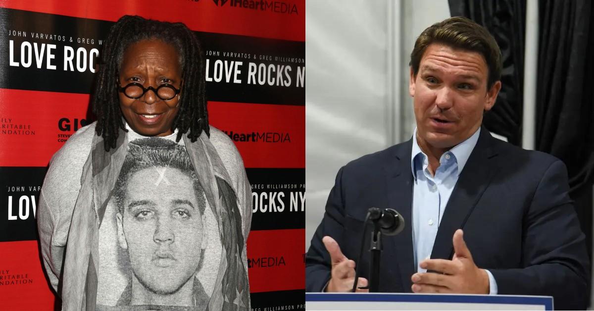 whoopi goldberg slams ron desantis vows destroy woke ideology