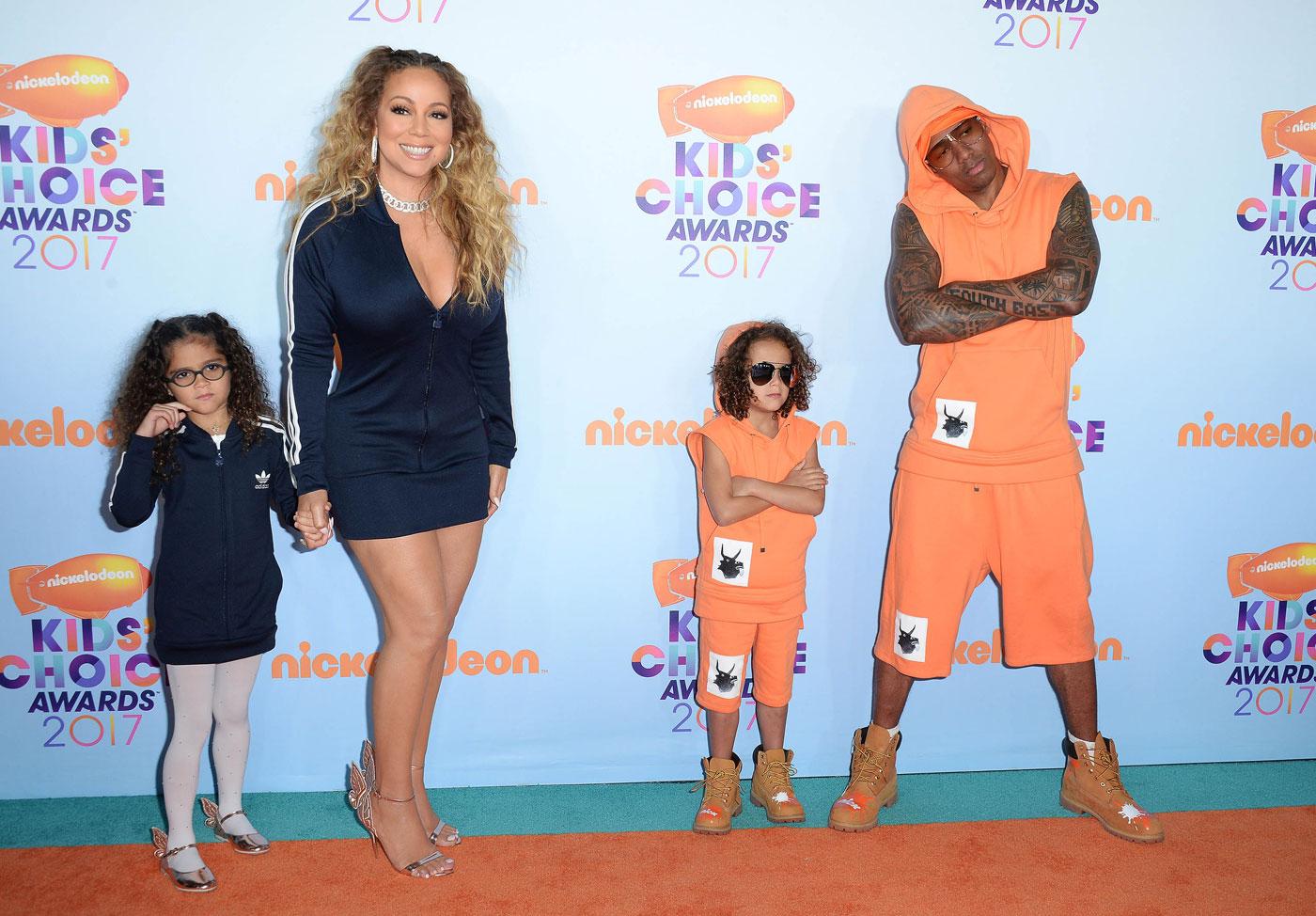 Twins, Carseats & Red HeelsMariah Carey & Nick Cannon Take A Stroll -  theJasmineBRAND