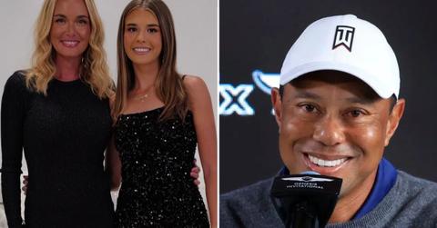 Photo of Vanessa Trump, Kai Trump and Tiger Woods