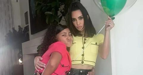 Photo of Kim Kardashian and North West
