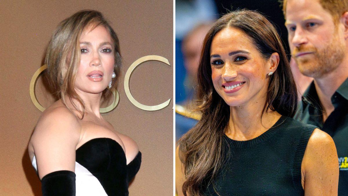 Image of Meghan Markle is reportedly insecure over Prince Harry's connection to Jennifer Lopez.