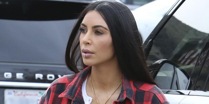 Kim Kardashian And Kanye West Meet Kourtney Kardashian For Lunch In Calabasas