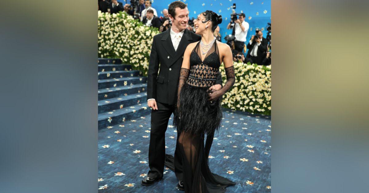 photo of Dua Lipa and Callum Turner