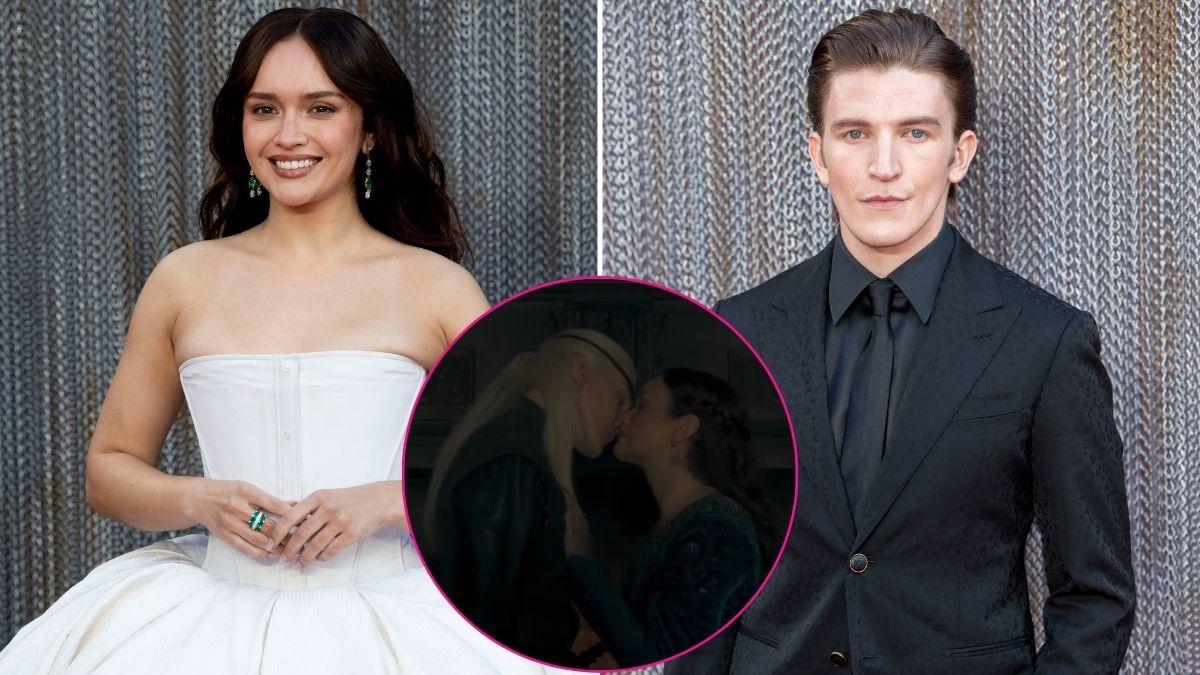 Photo of Olivia Cooke and Ewan Mitchell