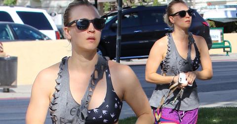 Kaley cuoco workout post divorce 06