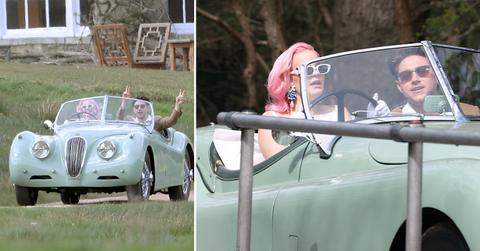 niall horan and anne marie filming music video in essex