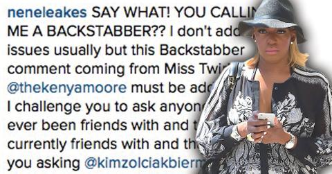 NeNe Leakes Attacks Kenya Moore On Instagram