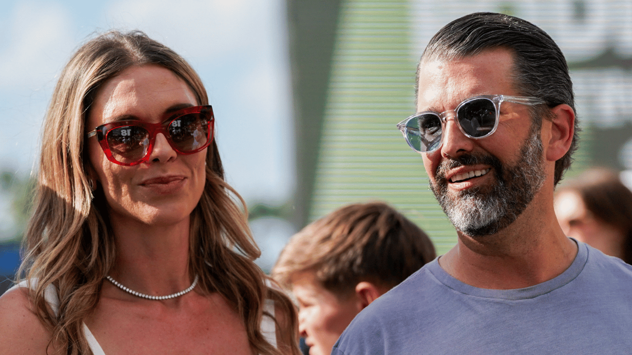 Image of Donald Trump Jr. is now married to Bettina Anderson.