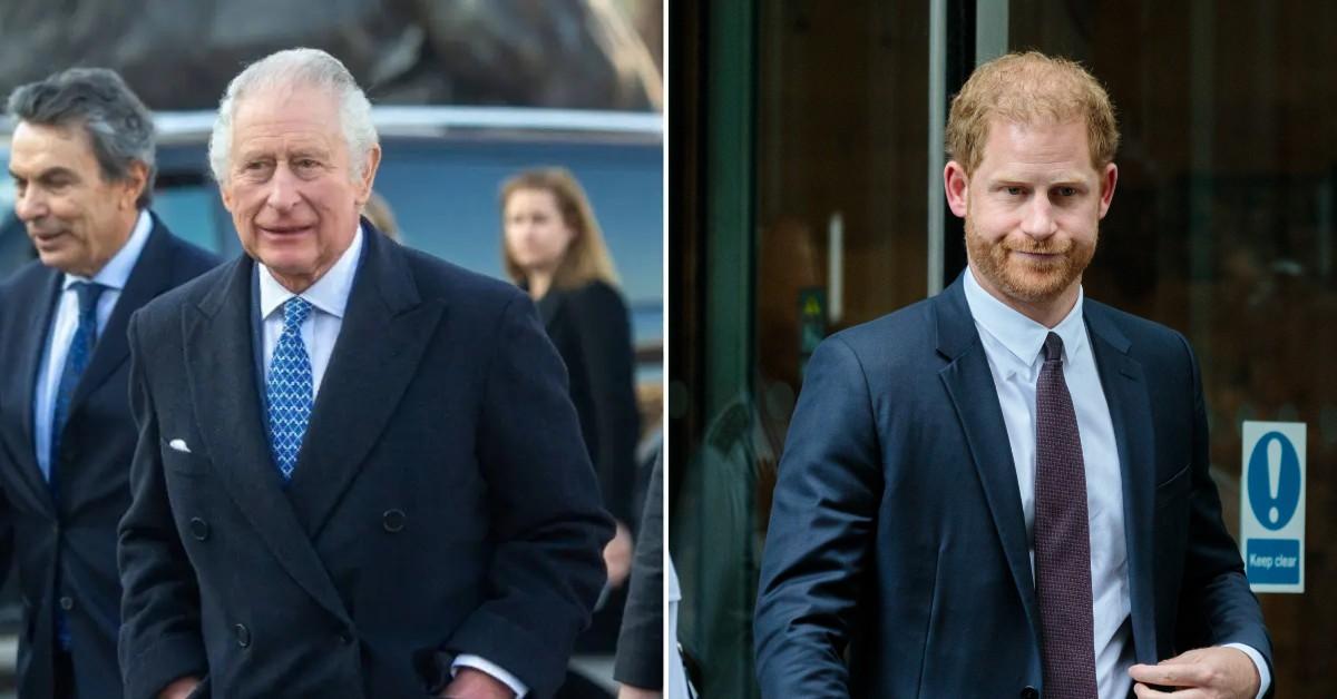 king charles frustrated prince harry