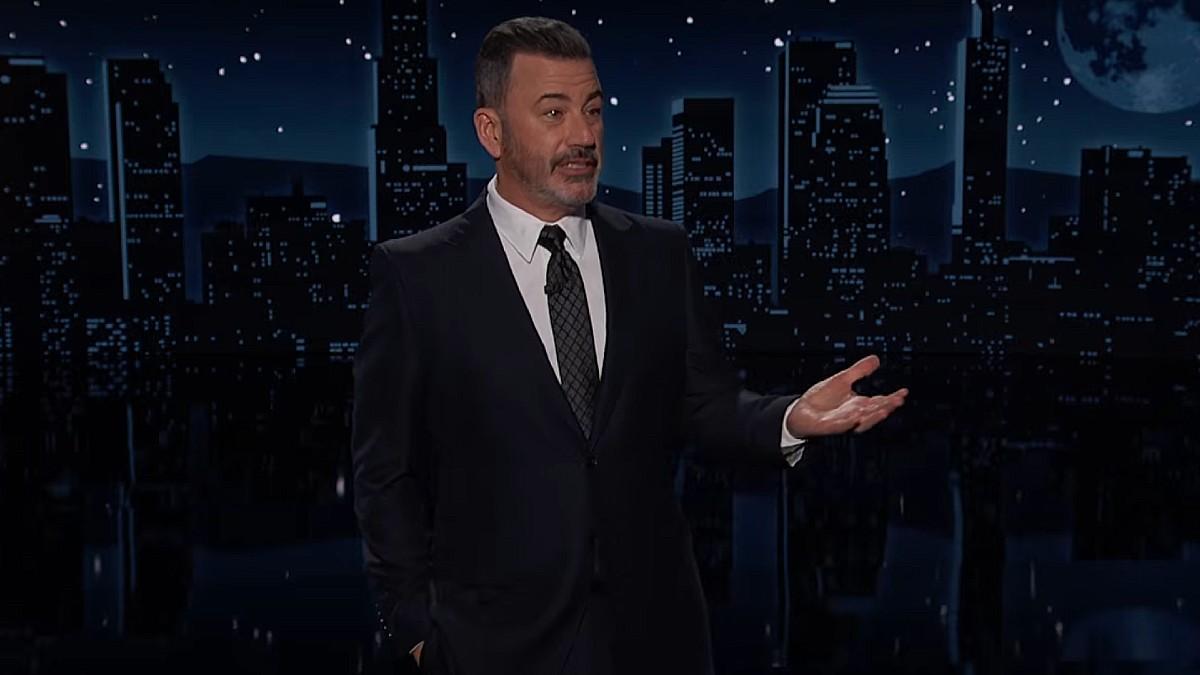 image of Jimmy Kimmel mocked Donald Trump again. 