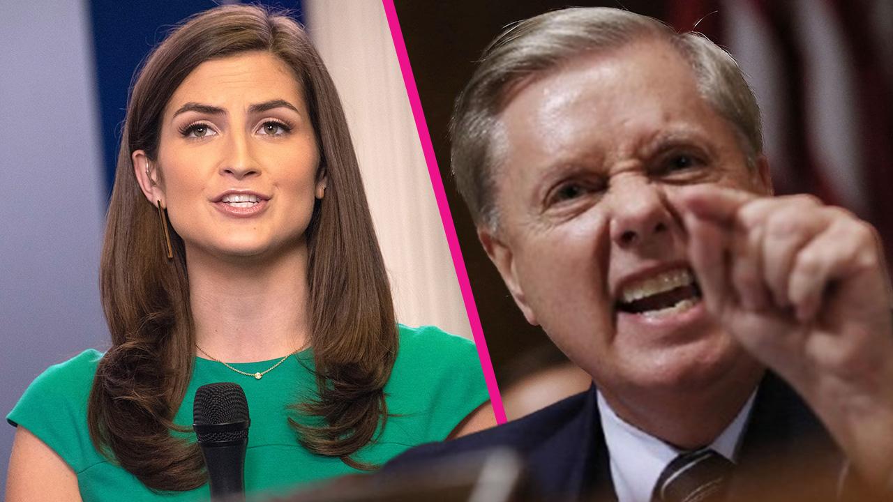 kaitlan collins taken aback lindsey graham unearthed footage