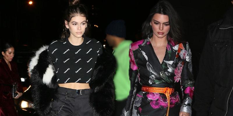 Kendall jenner kaia gerber hangout rebel