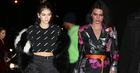 Kendall jenner kaia gerber hangout rebel