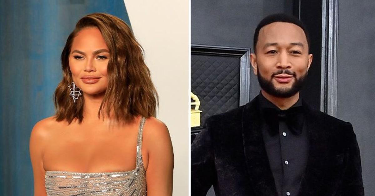 Chrissy Teigen comes close to a NIP SLIP as eye-popping swimsuit
