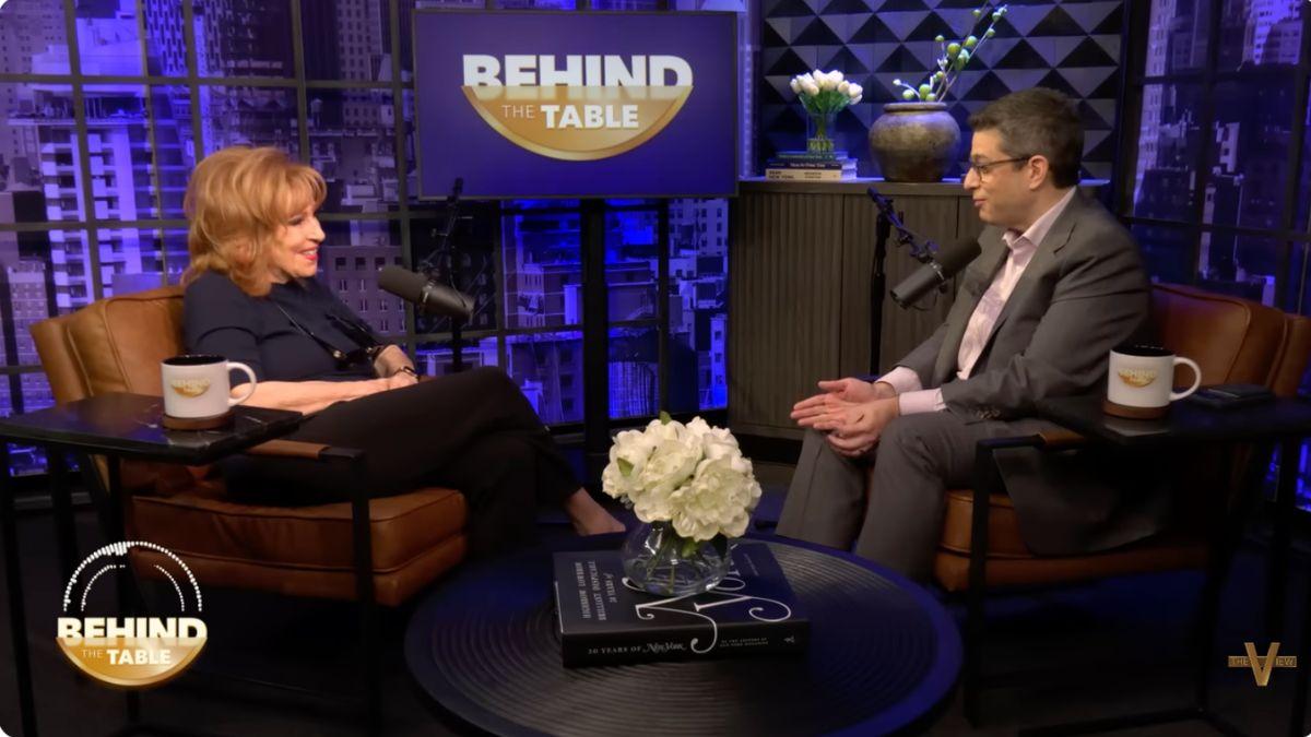 Photo of Joy Behar and Brian Teta explained the show's audience sometimes only consists of the guest star's fans.