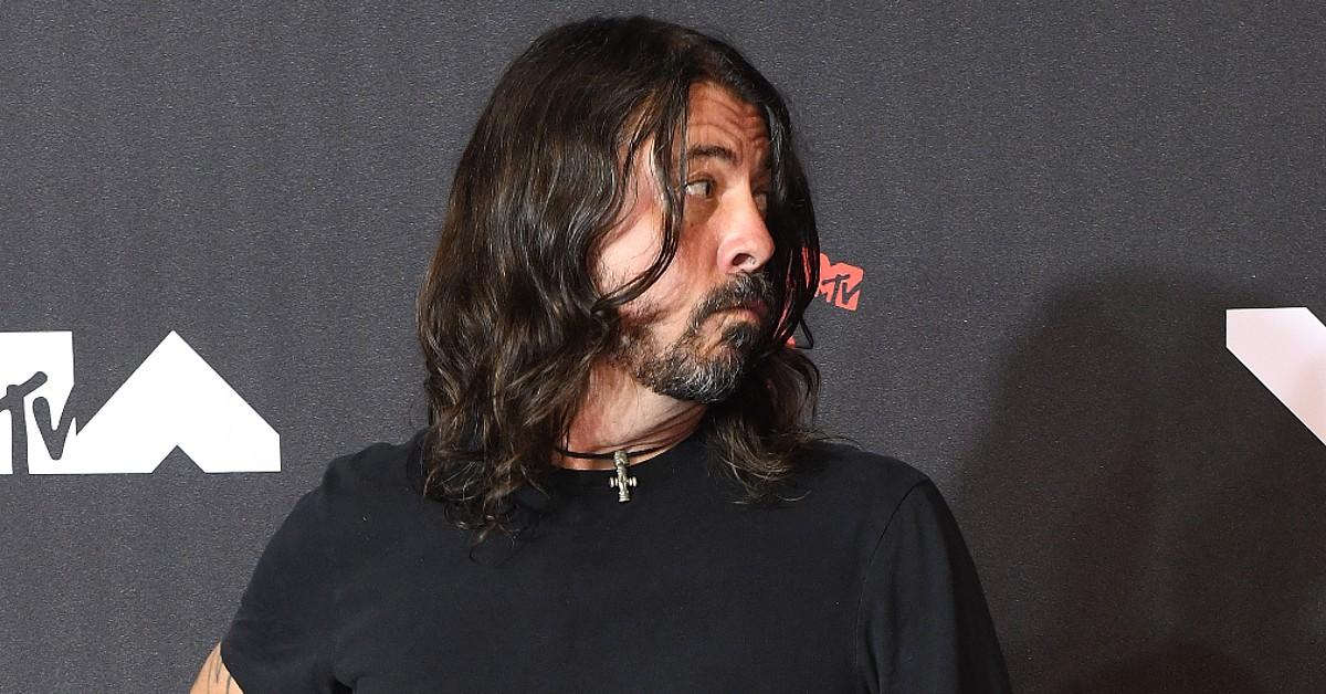 Photo of Dave Grohl. 