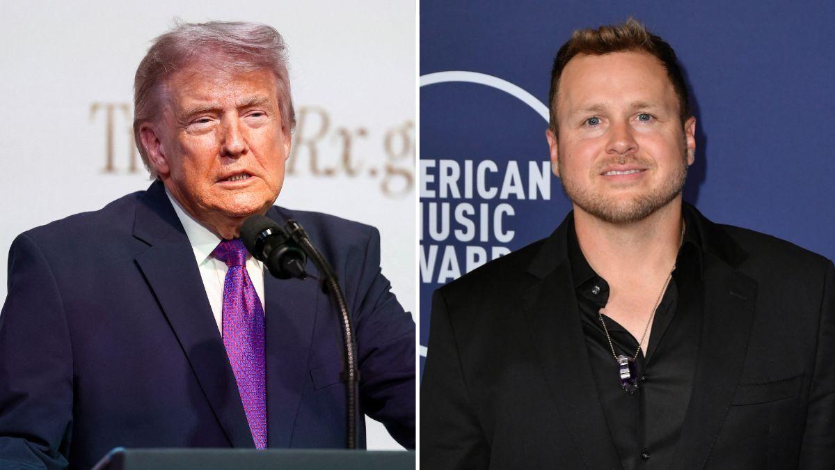 Photo of Donald Trump and Spencer Pratt