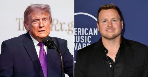 Photo of Donald Trump and Spencer Pratt