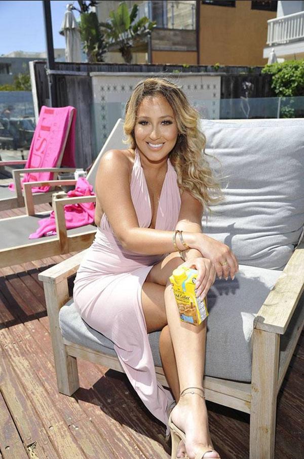 Adrienne bailon cosmo latina justfab beach 4