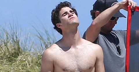 Darren Criss Speedo Shower Photo Long