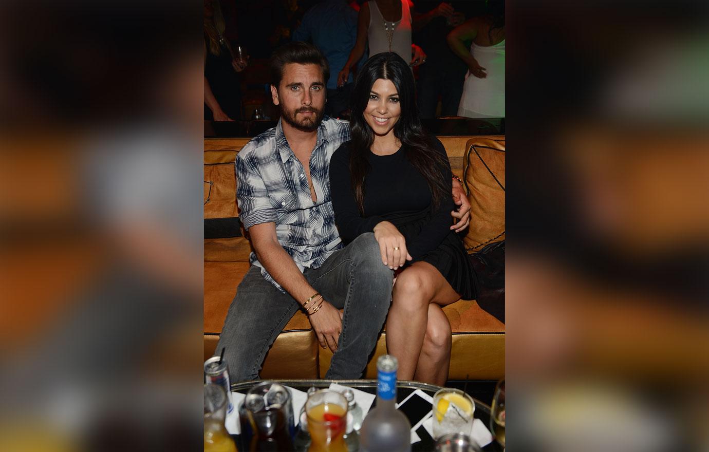 Scott Disick & Kourtney Kardashian