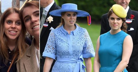 Princesses Beatrice and Eugenie