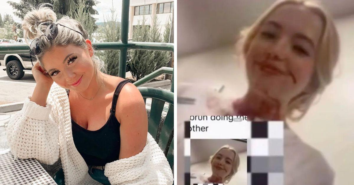 split photo of Kaylee Goncalves and Haylie Hansen