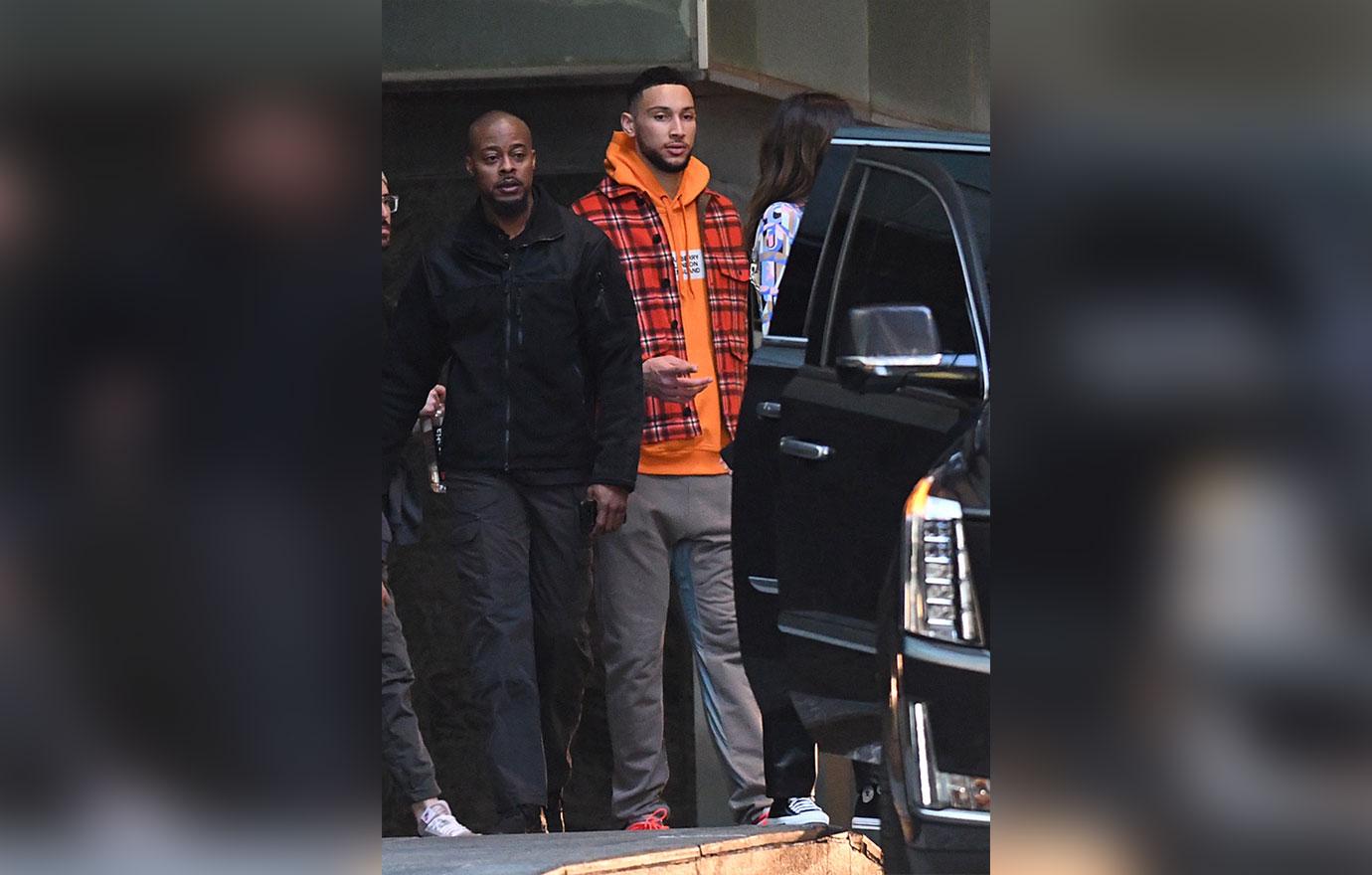 Kendall Jenner & Ben Simmons Attend The Super Bowl Together