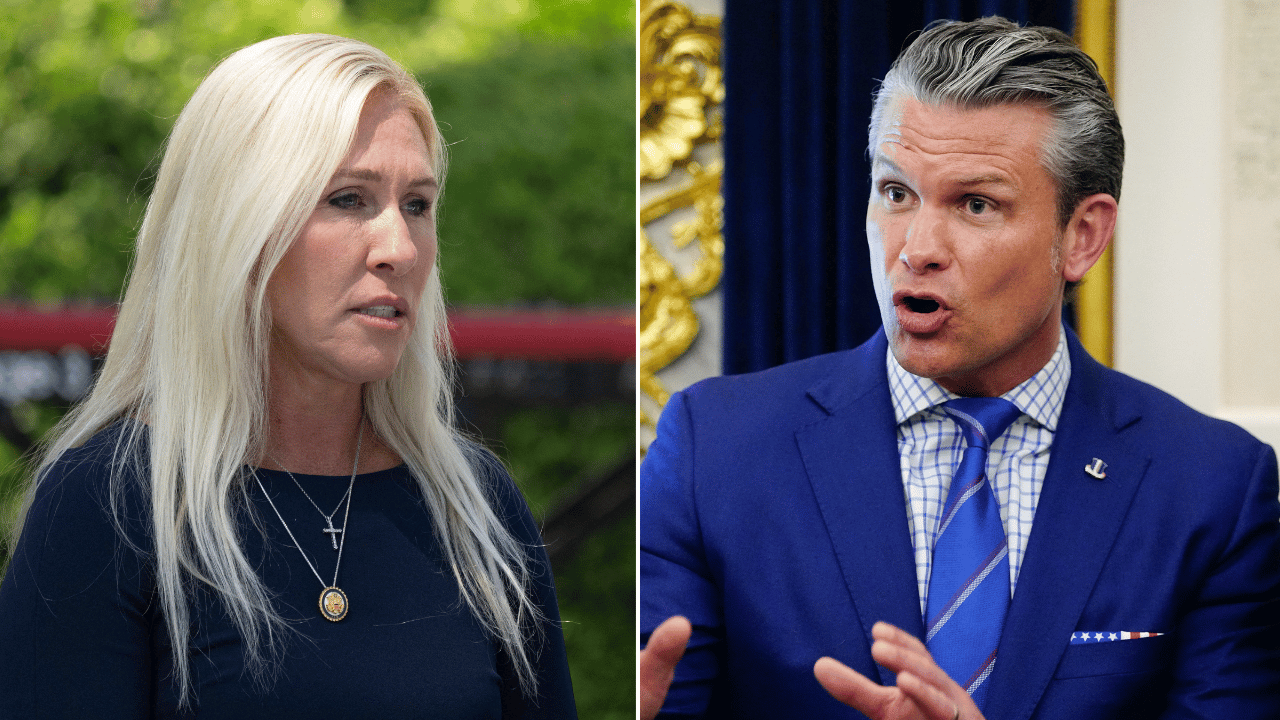 Marjorie Taylor Greene; Pete Hegseth