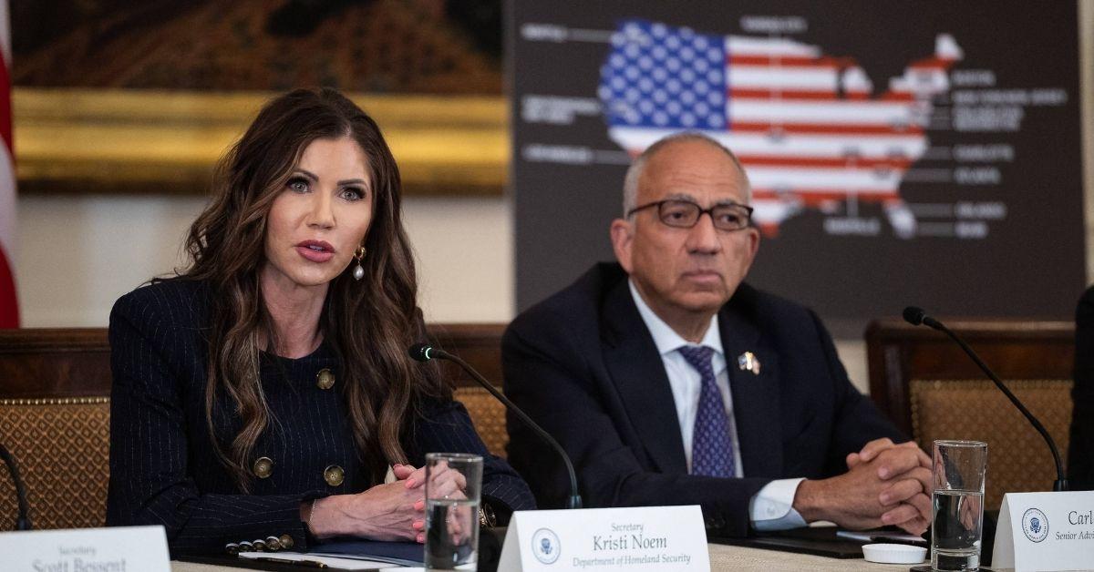 image of Critics questioned how the group’s donors may have directly financed Kristi Noem’s income.