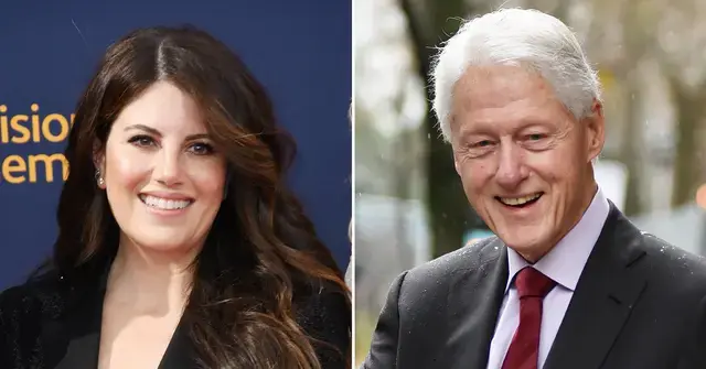 Photo of Monica Lewinsky and Bill Clinton