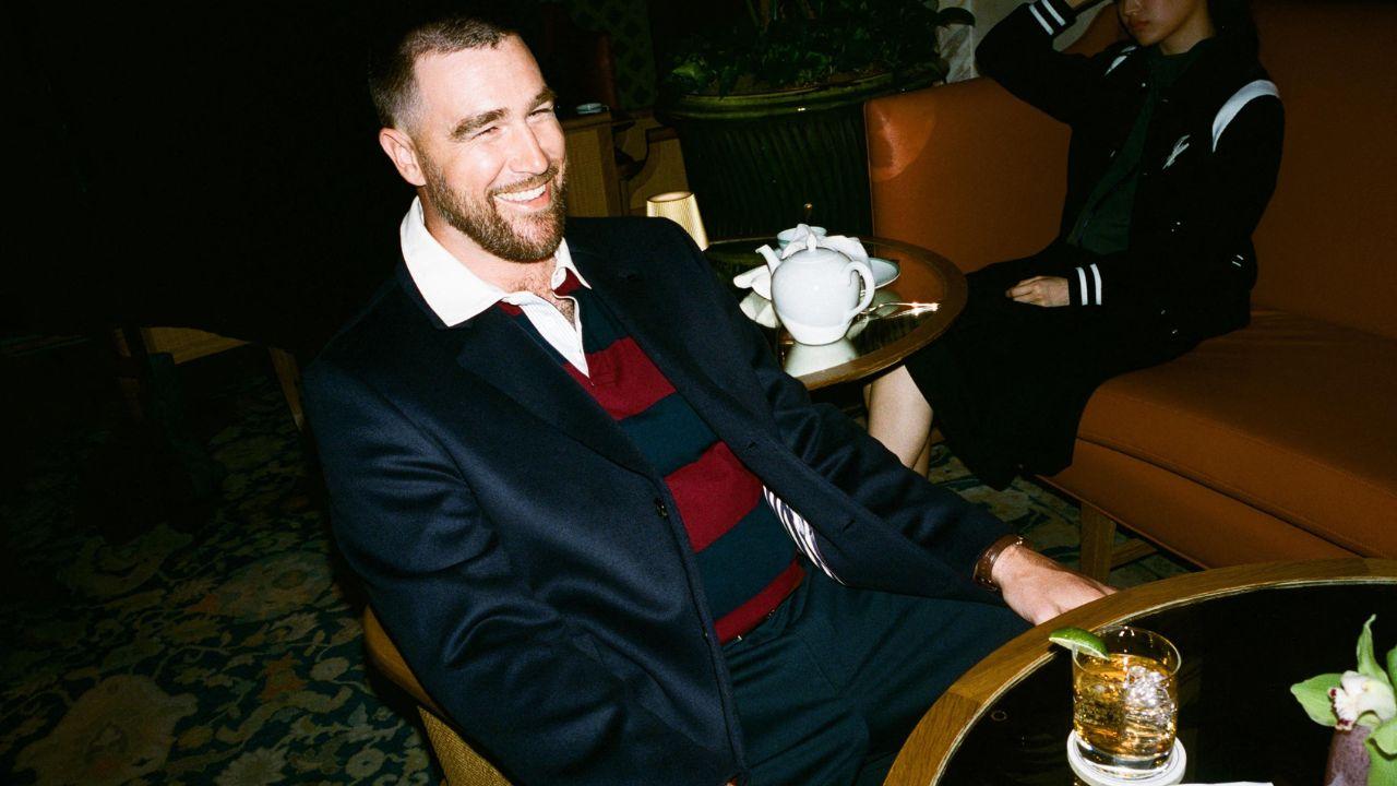 Image of Travis Kelce reportedly spent millions to buy a massive mansion before getting married to Taylor Swift.