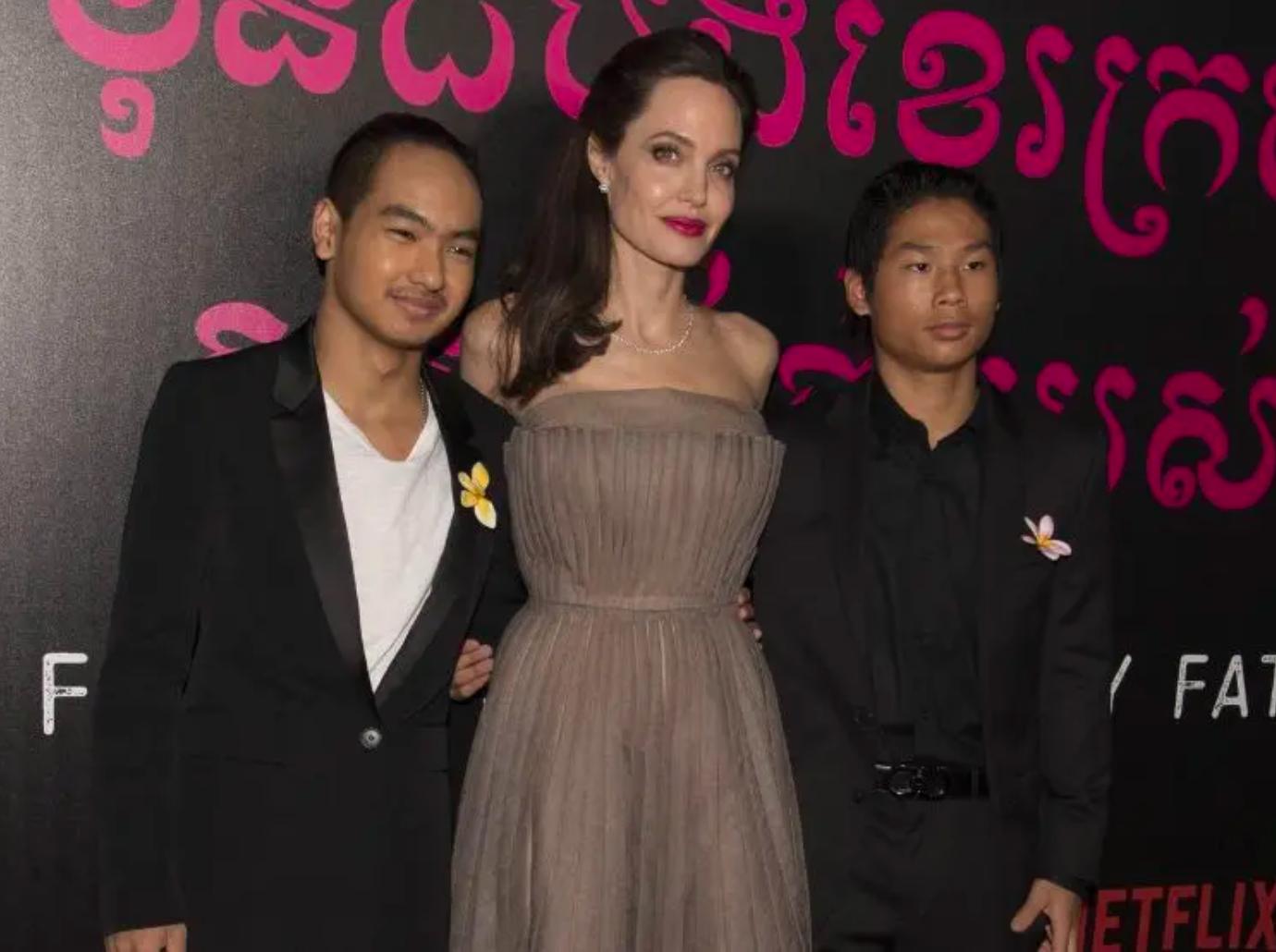 angelina jolie six children closest friends brad pitt